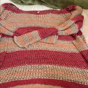 Free People Multicolored Sweater